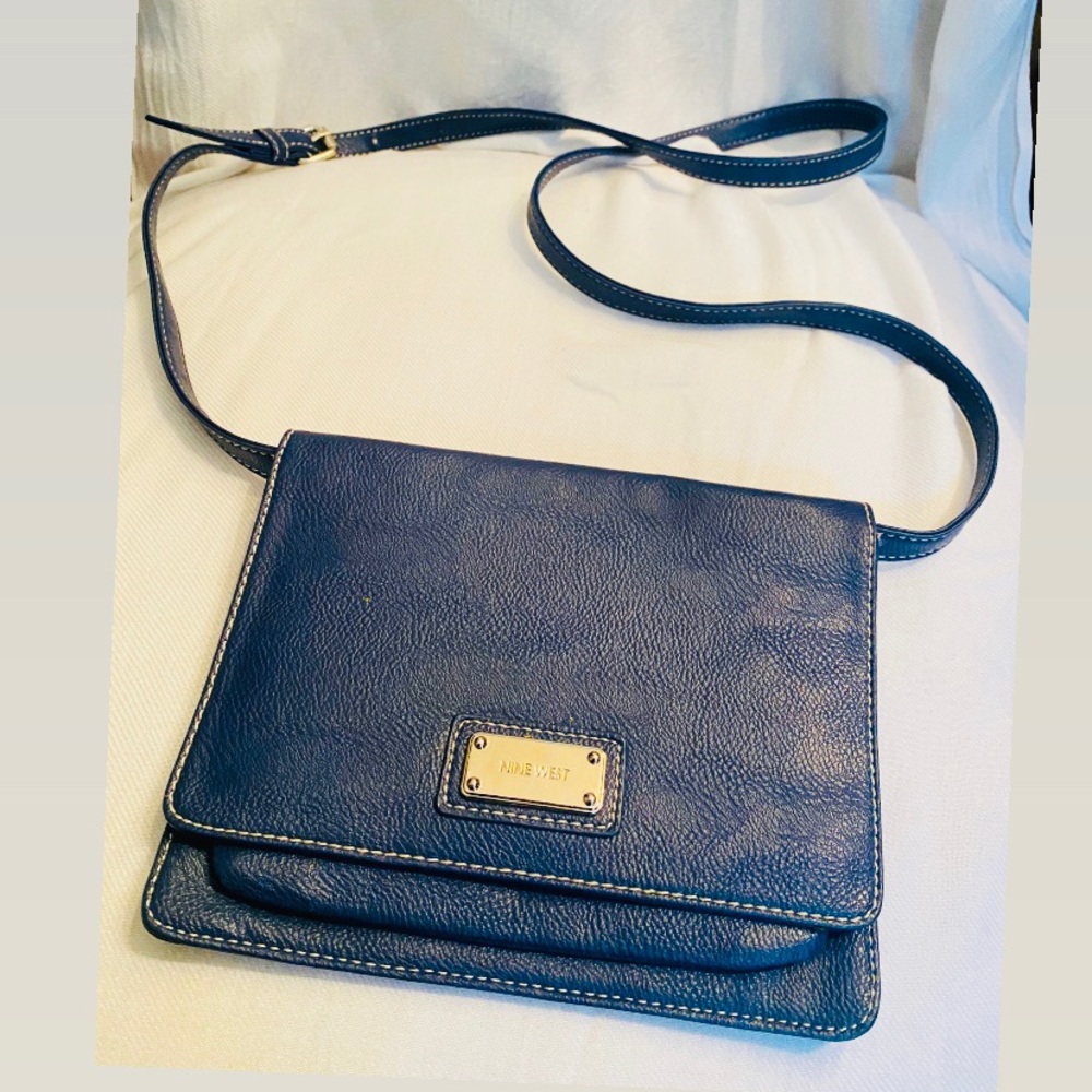 Navy Nine West Crossbody